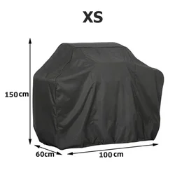 Heavy - Duty Waterproof BBQ Grill Cover - Outdoor Anti - Dust and Rain Protection (100X60X150CM)