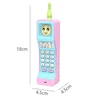 Kids Puzzle Toys Childhood Cute Big Brother Cell Phone With Light Music Phone Toys Puzzle Early Learning Multifunctional Phone 6