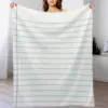 Lined paper Throw Blanket Comforter Warm Large Blankets 1