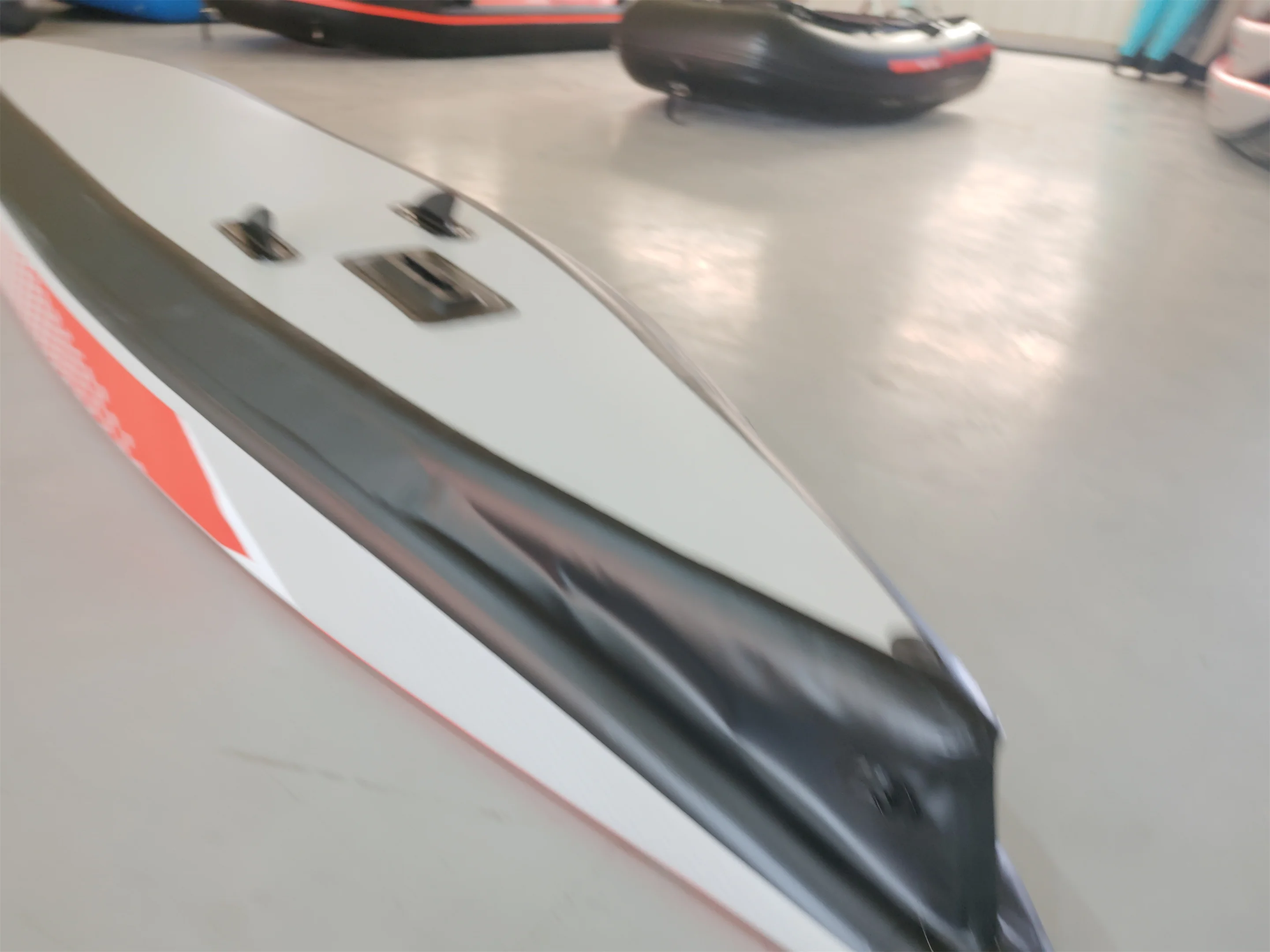 In Stock 13.5ft 410cm Inflatable Kayak Drop Stitch Folding Canoe Fishing Rowing 2 Person