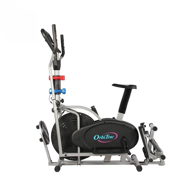 

2023 New Design Elliptical Cross Trainer Magnetic Orbitrac Exercise Bike with Pedal Cadio Training Home Gym Equipment