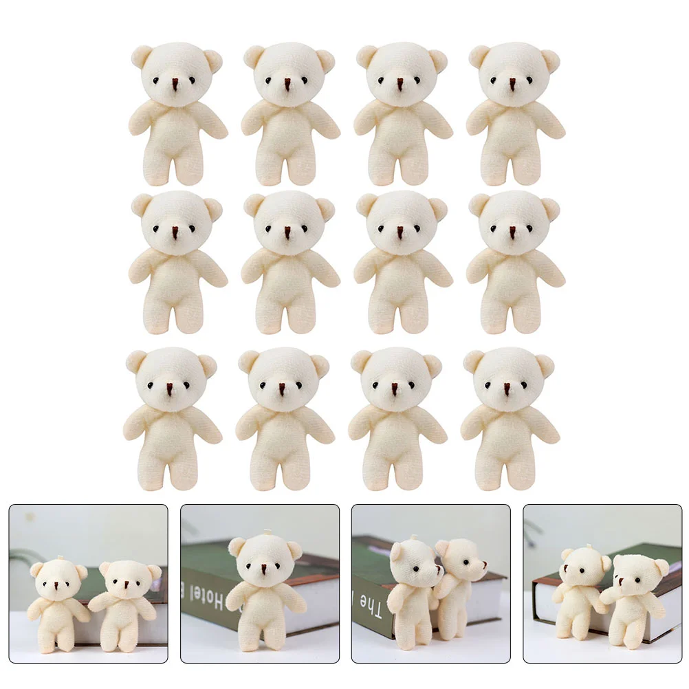 

Decorative Bear Figurines Adorable Tiny Bears Multi-function Bear Decors