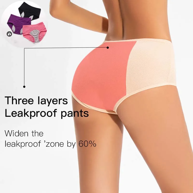 Leakproof Underwear Women Plus Size  Leak Proof Panties Women Plus Sizes - Plus  Size - Aliexpress