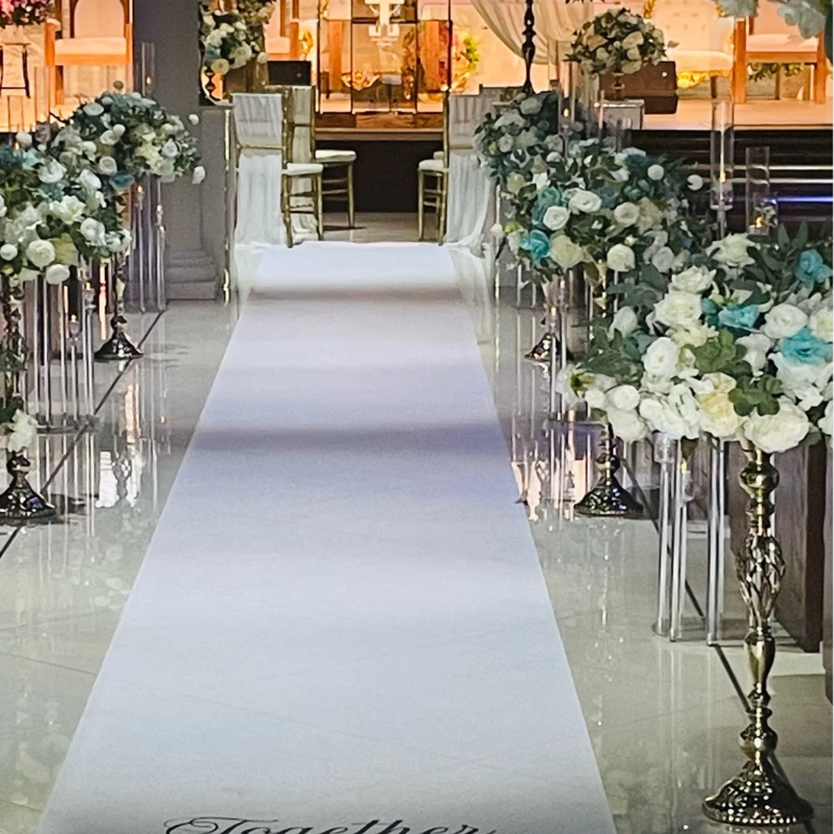 10pcs with flowers) Gold White Black Floral Stand Party Wedding Decoration Iron Acrylic Wedding Flower Arch