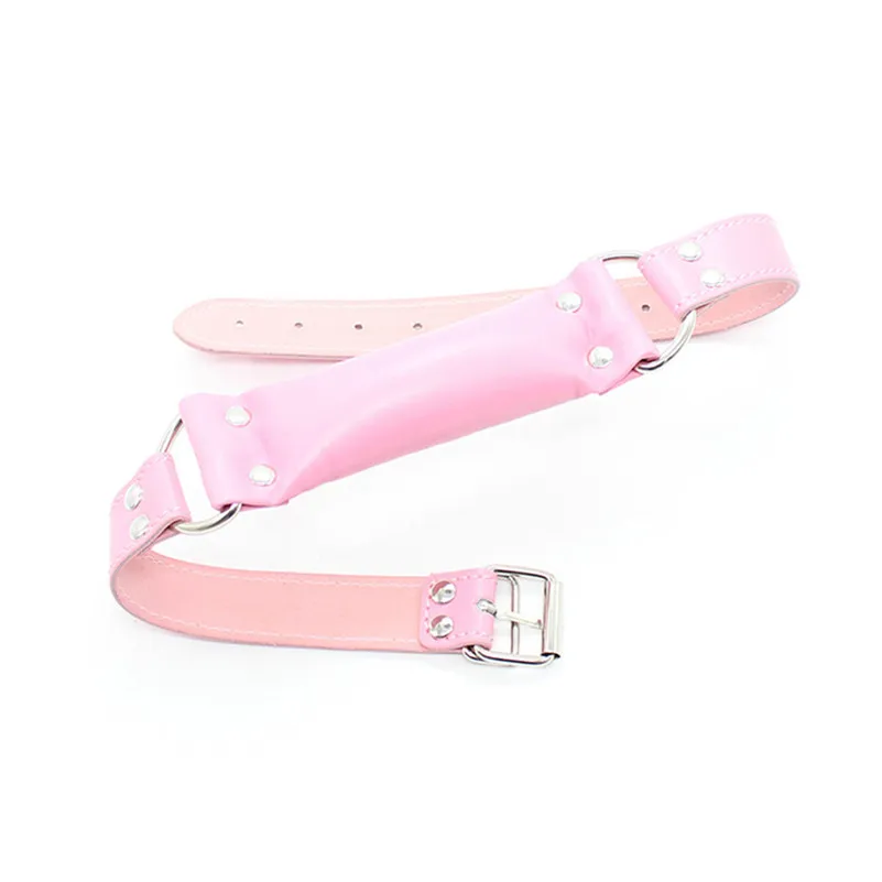 WAKEWAY Leather Bite Flirting Sex Supplies Toy Couple Female Fetish Bondage Erotic Slave