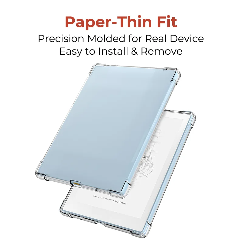 Twosheep Premium Clear Protective E-Book Case