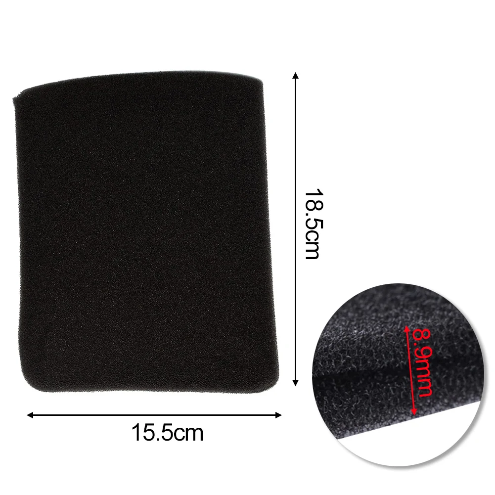 3pcs Black Dry Cloth Filter For Parksides PWD 1200 1250 1300 A1 B2 C3 E4 F5 Vac Dry Filter Vacuum Cleaner Bags Easy to install