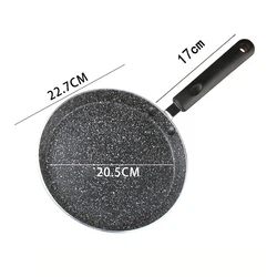 Premium Non - Stick Frying Pan Set with Handle - Ideal for Pancakes, Eggs, and More (22cm)