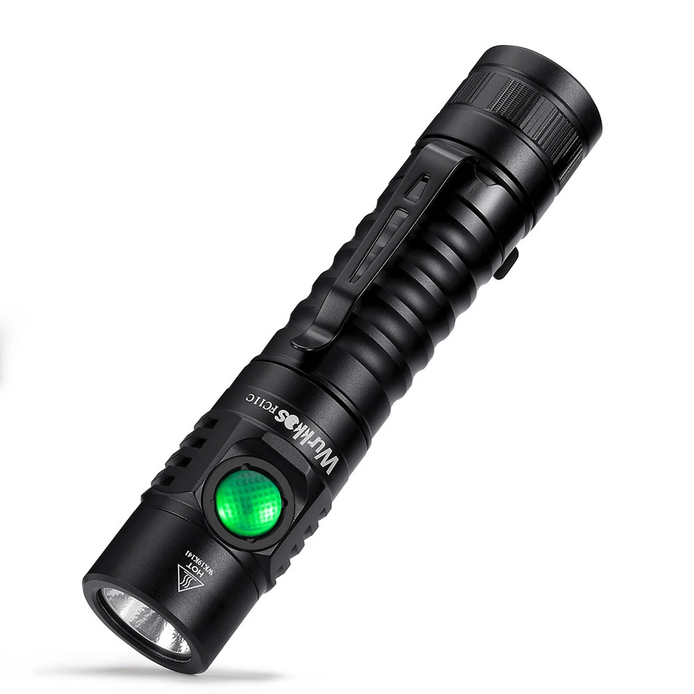 Wurkkos FC11C Nichia 519A Buck Circuit Hiking 18650 Flashlight Max