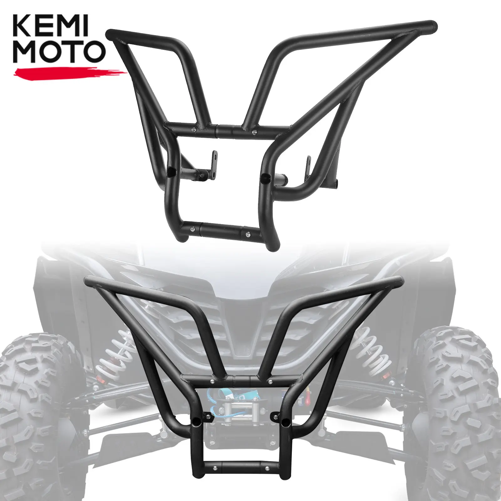 Kemimoto Utv Heavy Duty Metal Front Bumperfor Cfmoto Cf Moto Zforce 950