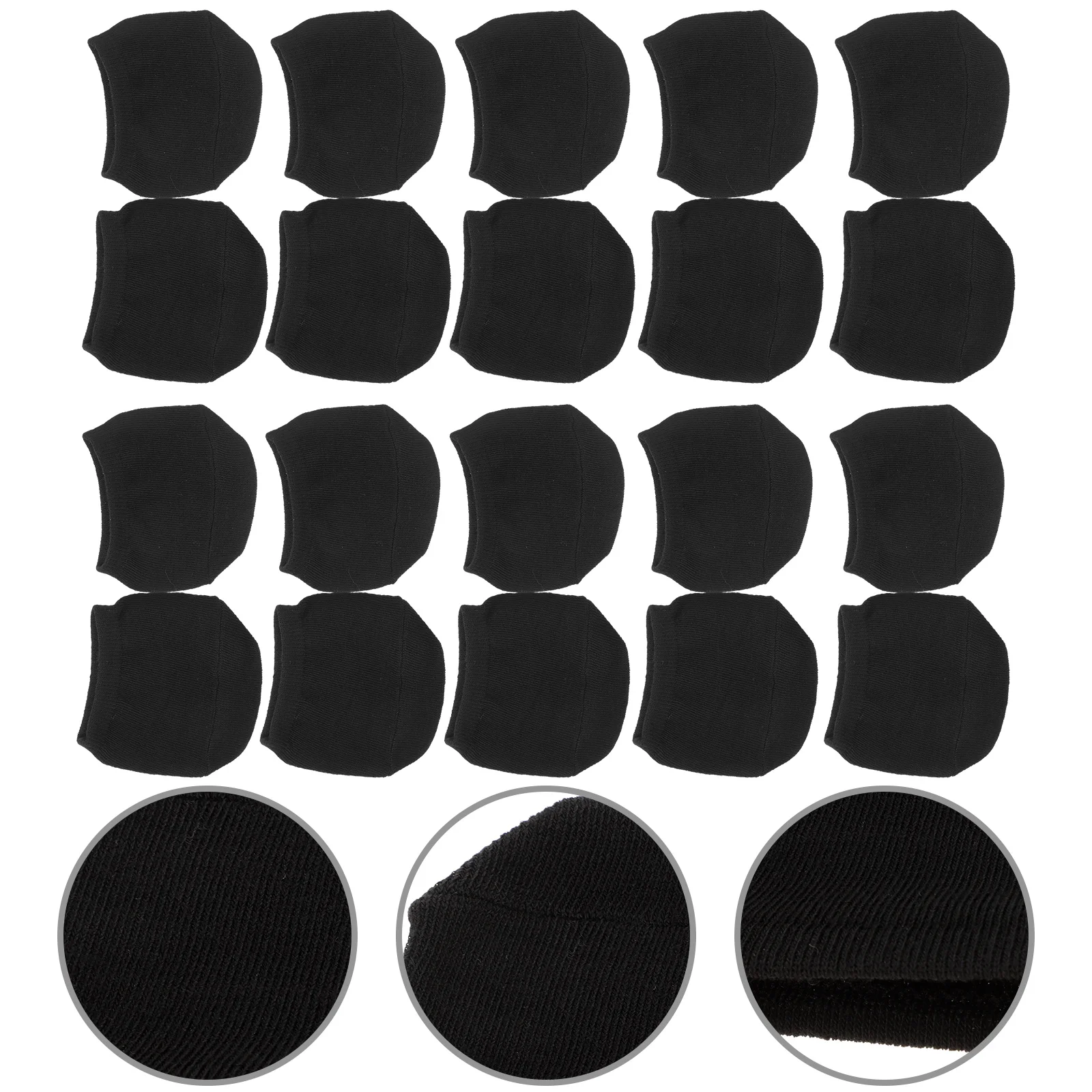 

10 Pairs Half Socks Toe Fingers Topper Women Women's Pumps Breathable for Summer Cover