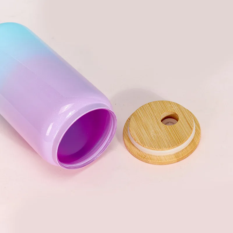 High Borosilicate Glass Suction Tube Cup 16oz Libbey Glass Can