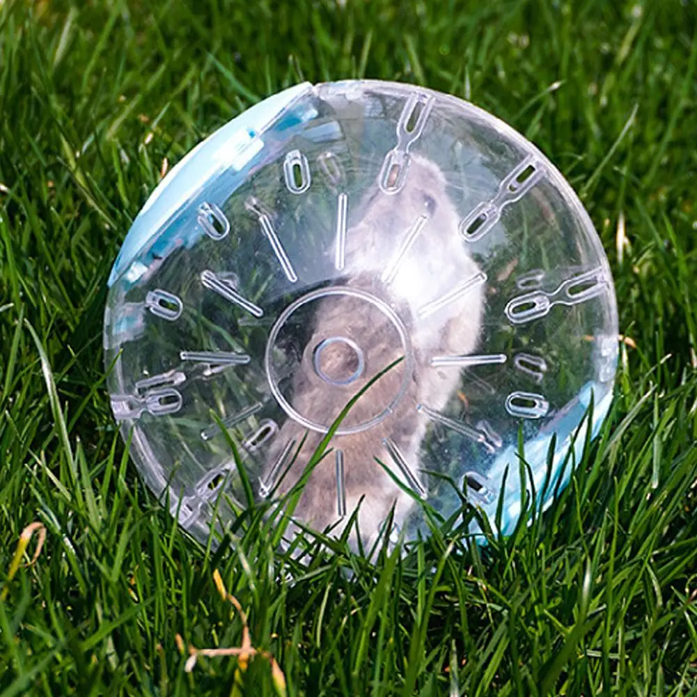 Hamster Exercise Ball Hamster Running Ball Transparent Small Pet Mice Jogging Ball Grounder Rat Porous Ventilation Gerbil Exercise Toy Pet Supplies pet toys,hamster toy,pet exercise toy,hamster exercise ball