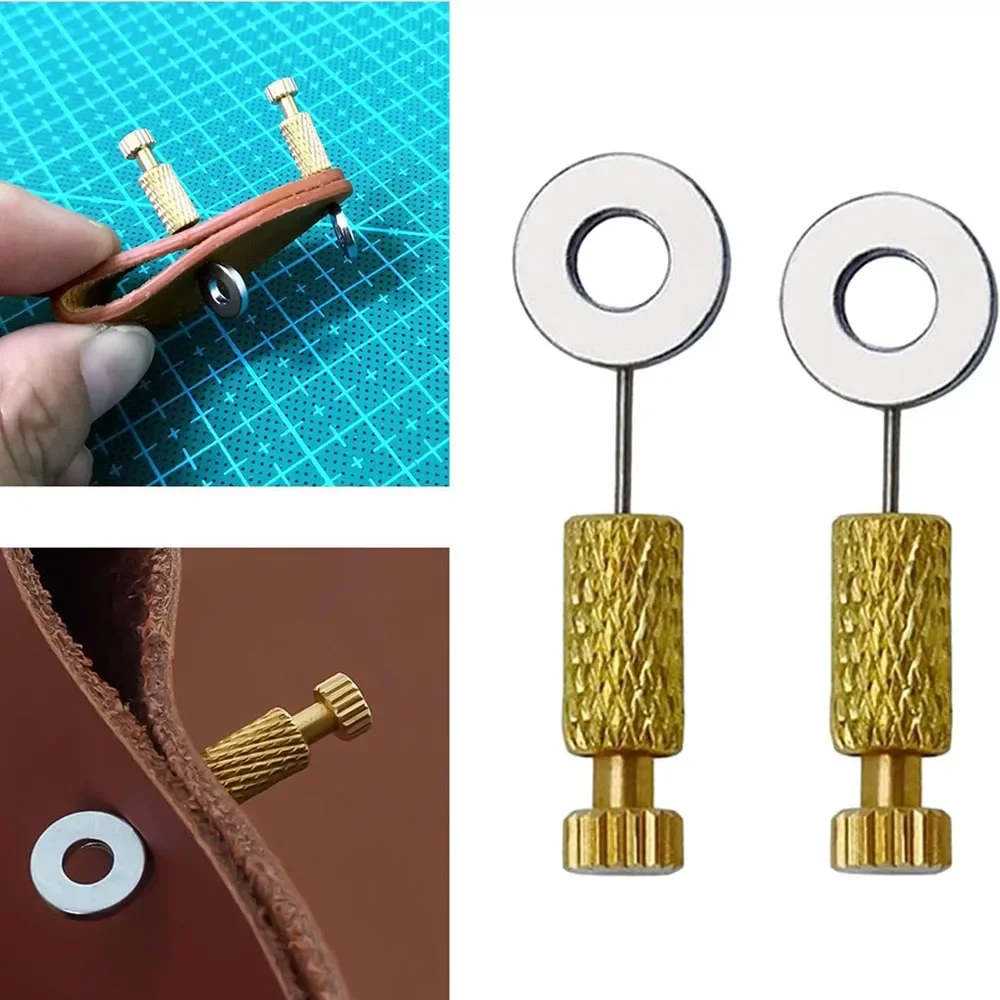 5pcs DIY Leather Suture Positioning Needle Tool Suture Fixed Position Needle Leather Fixed Suture Needle Craft Supplies