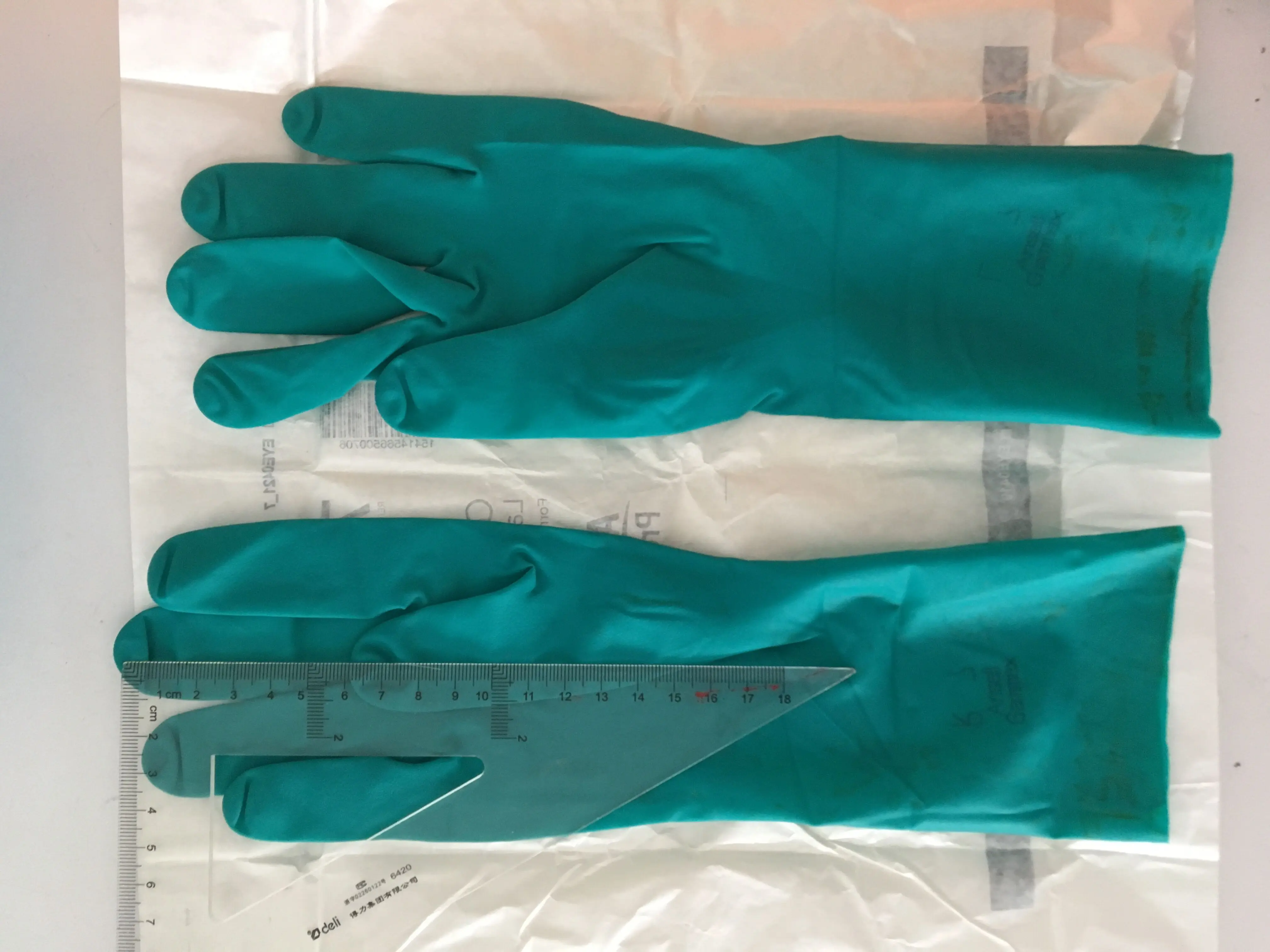 Ansell Gammex Underglove 1pair 12 inch Powder Free Latex Operation Gloves