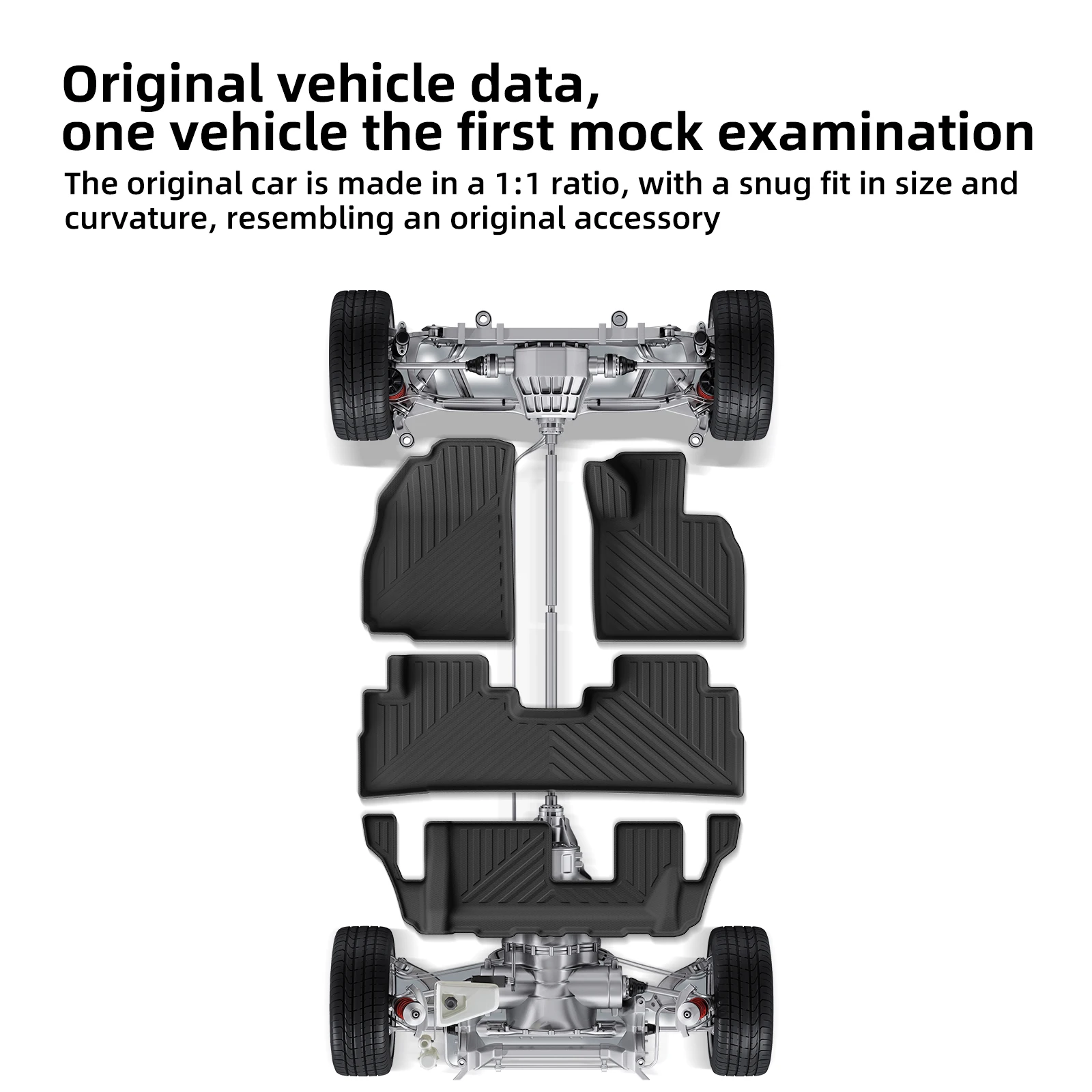 Jaecoo J8 TPE Floor Mats & Cargo Liner (RHD) view 3