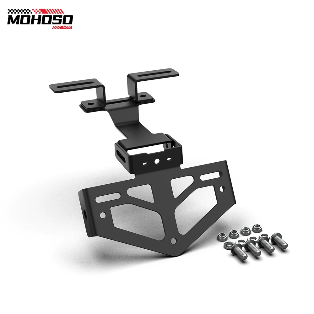 혼다 CRF300L CRF 300 L 랠리 2021-2023 2024, 오토바이 테일 깔끔한 리어 펜더 제거 번호판 거치대 LED 라이트, 신제품