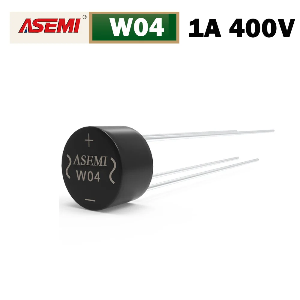 W04 Diodenbrückengleichrichter 1A 400V ASEMI