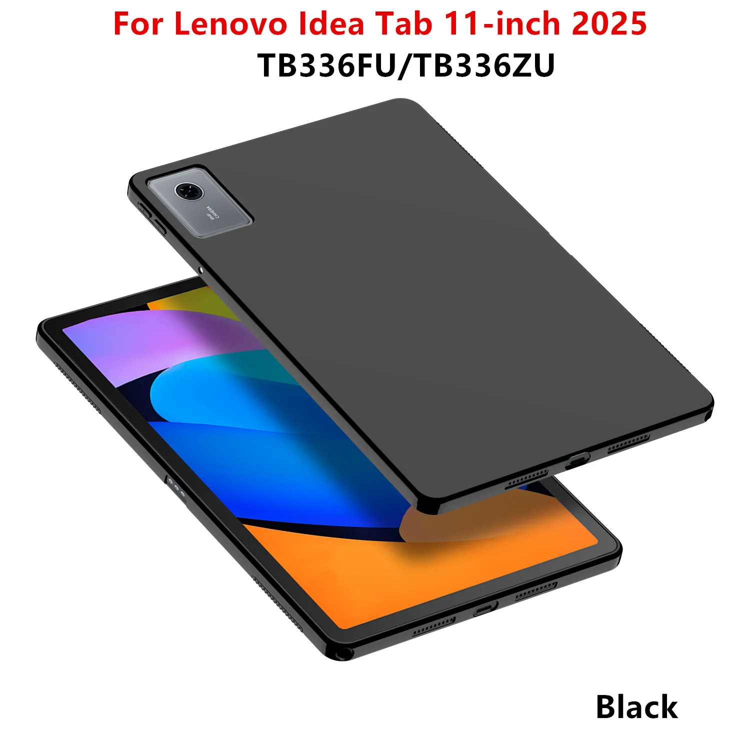 Premium 11-inch Silicone Tablet Soft Case Cover - Durable TPU Shell