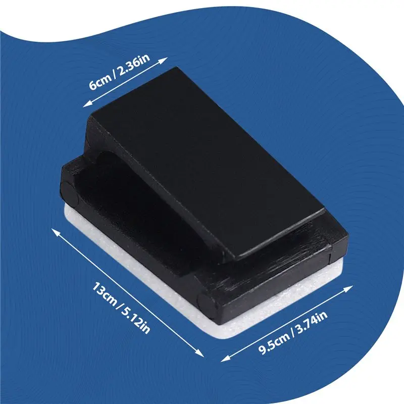 X49A-30X 케이블 홀더 케이블 클립 케이블 클램프 자체 접착식 검정색