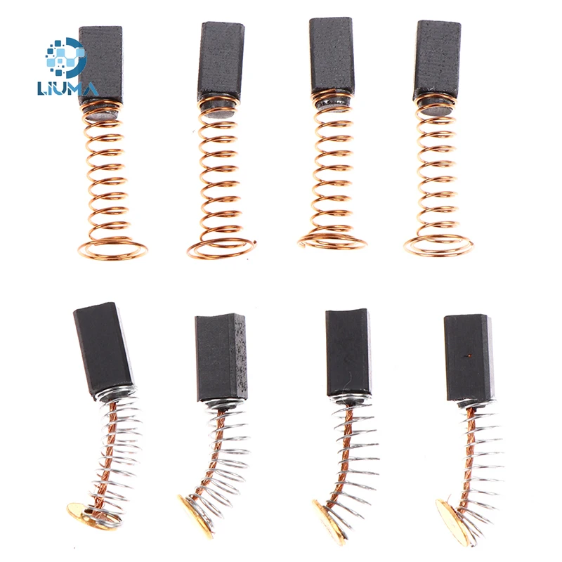 멀티 흑연 구리 모터 카본 브러시 세트, 전기 해머 드릴 앵글 그라인더용 타이트 구리선, 2 개, 4 개
