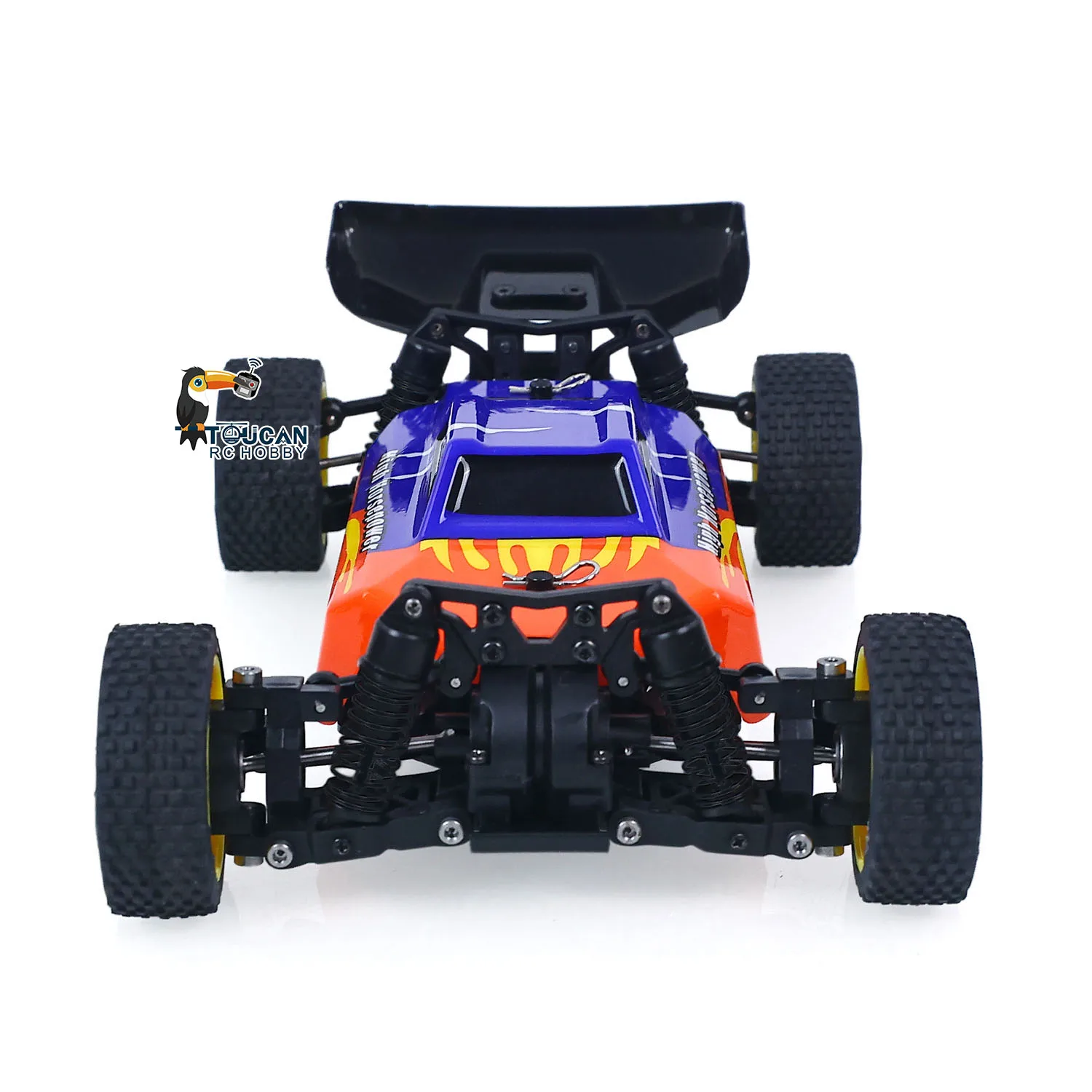 Auto Elettrica Telecomandata Fuoristrada 2401 45KM/H 35KM/H Alta Velocità RTR 1/24 Modello RC con Alberi di Trasmissione CVD e Telaio in Metallo - Image 6
