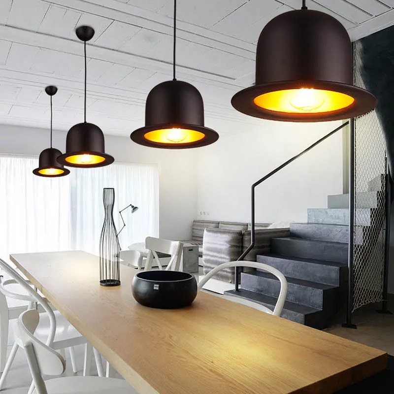 Jeeves Fabric Bowler Hat lamp for 