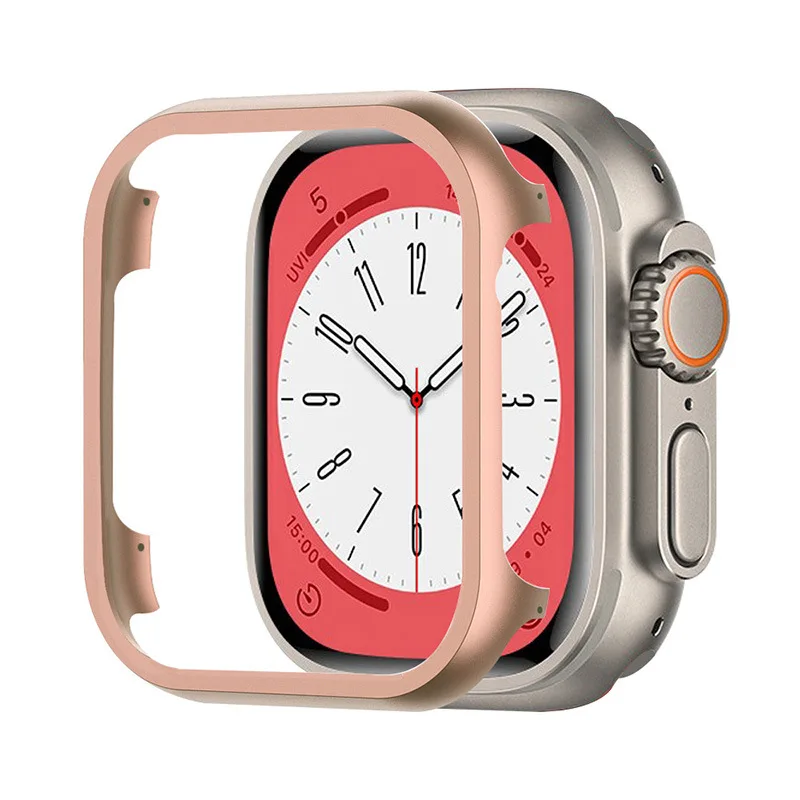 Premium Aluminum Alloy Protective Case for Smartwatch - Sleek & Durable Shell