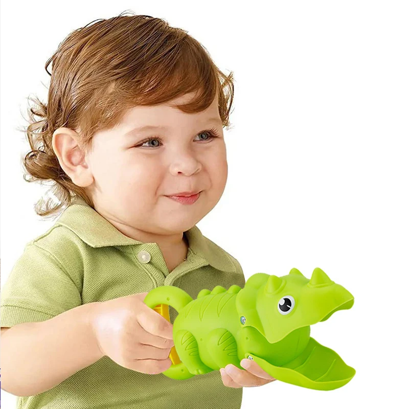 Summer Beach Trip Children's Beach Toy Jurassic Dinosaur Toy Clip Boy Girl Sand Manipulator Seaside Dredging Shovel 2