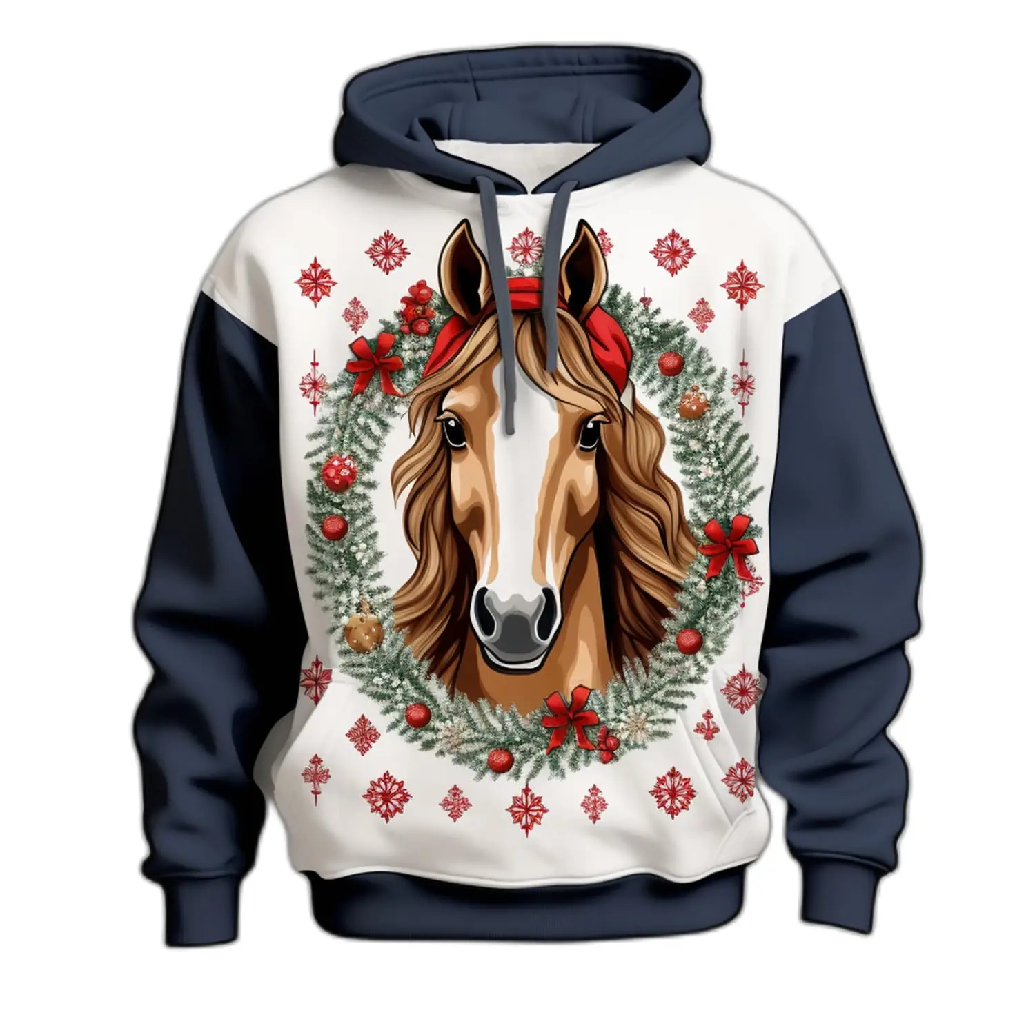 Graphic 3D Print Oversized Hoodie Sweatshirt