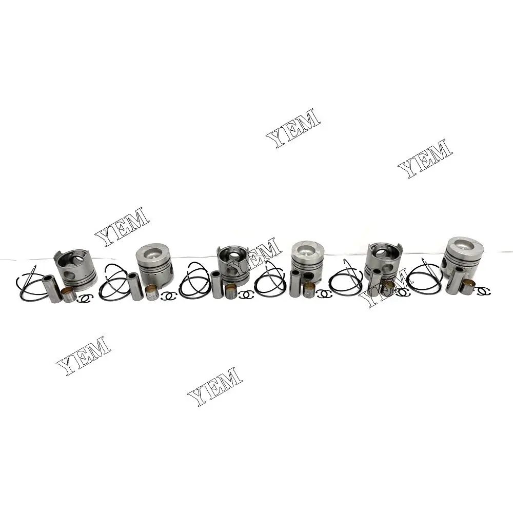 

Поршень 6x FD6 + комплект колец STD для дизельного двигателя Nissan