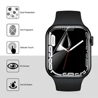 Film protecteur d'écran HD pour Apple Watch, housse de protection transparente pour Apple Watch Series 9, 8, 7, 45mm, 41mm, protection 5