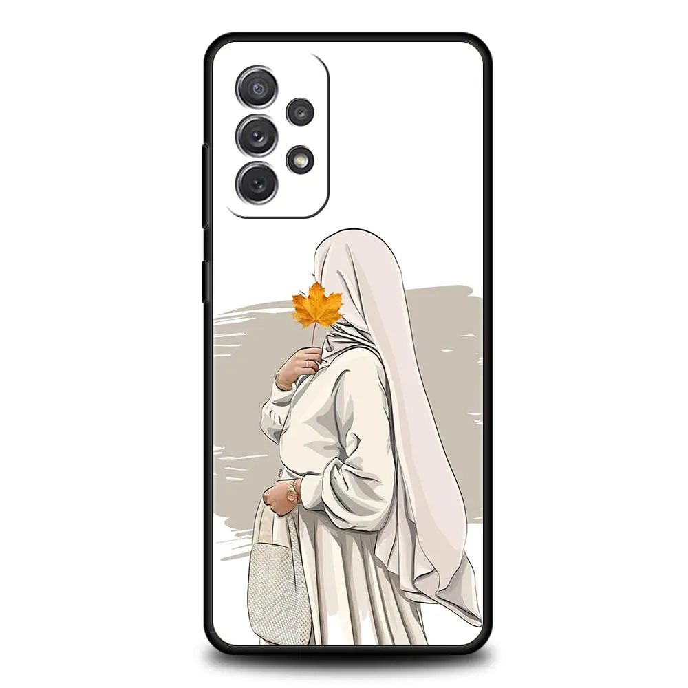 Elegant Muslim Arabic Girl Design Phone Case Cover - Artistic Protection