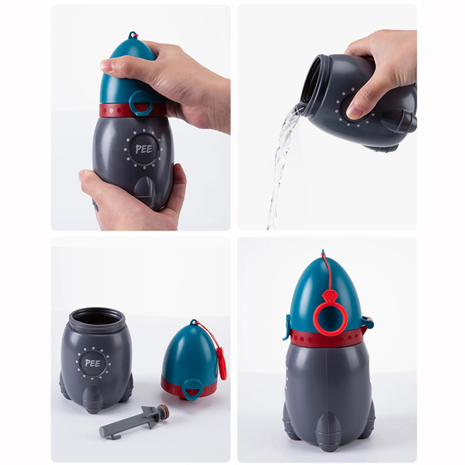 Portable Baby Hygiene Toilet Urinal Boys Pot Outdoor Car Travel Anti-leakage Potty Kids Convenient Toilet Training Potty 3