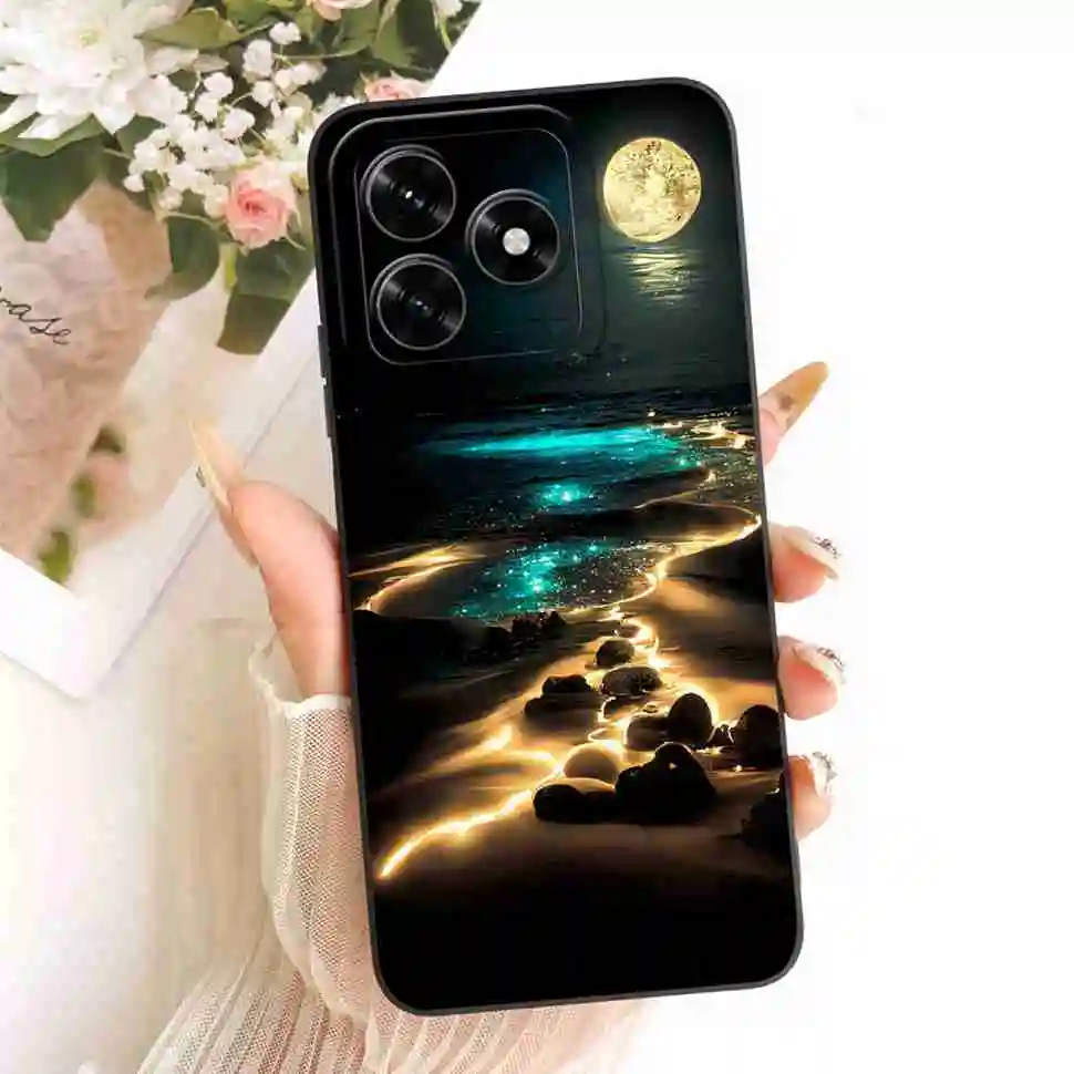 Cute Rabbit Cartoon Silicone Phone Case, Soft Protective Cover