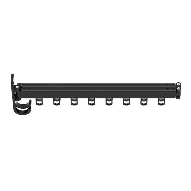 

Clothes Hanger Aluminum Retractable Durable Wall Mounted Clothes Drying Artifact Widely Used Clothes Organization Folding