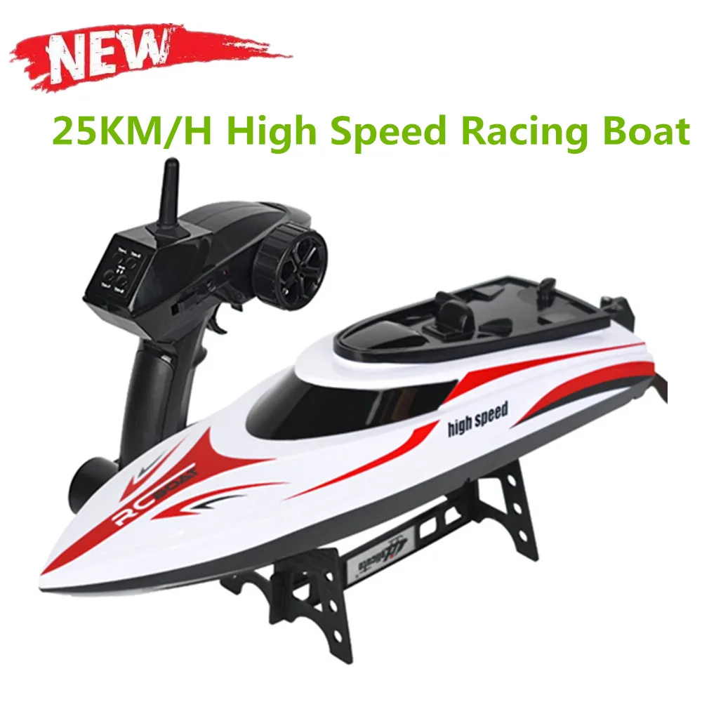 

25km/h High Speed Racing Boats Waterproof Rc Boat 2.4Ghz Professional Remote Control Speedboat Toys For boys