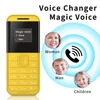 SERVO BM222 Mini Mobile Phone 2 SIM Bluetooth Dialer Magic Voice Auto Call Recorder Small Cellphone Bluetooth headset Super Mini 5