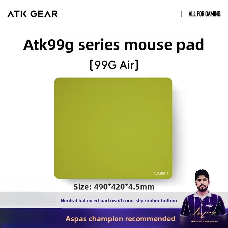 ATK A9 Air Ultimate 2.4G Kablosuz Mouse Hafif Paw3950 Ultra Çift 8k E-spor Oyun Mouse'u Özel Bilgisayar FPS Aksesuarı