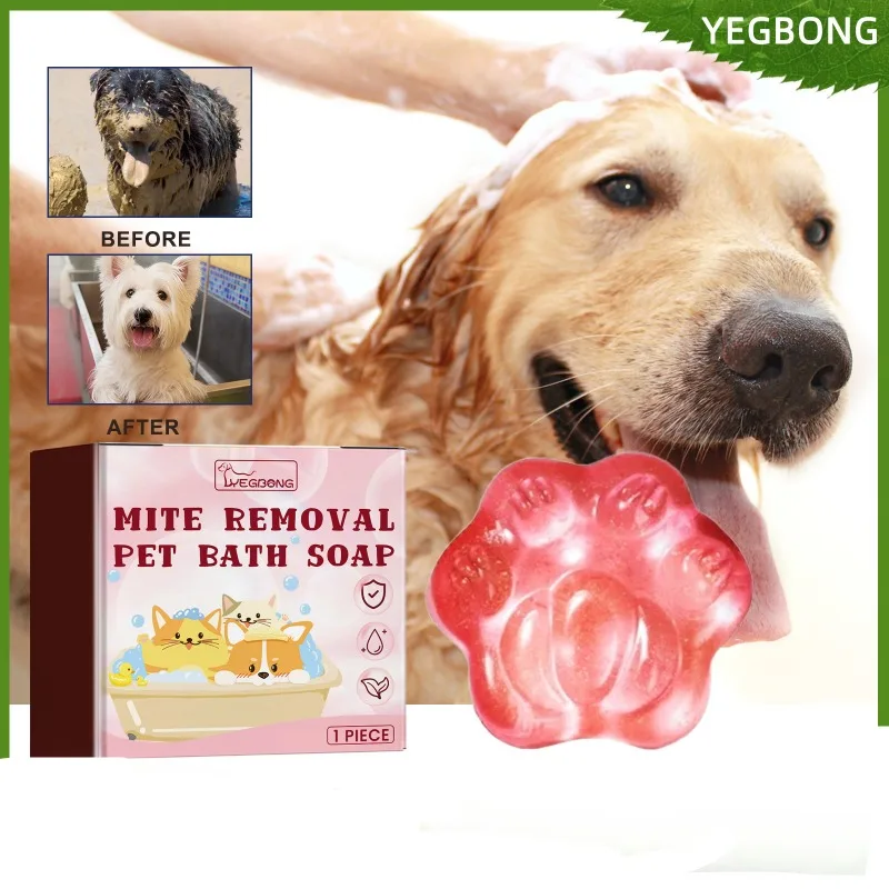 Anjing Puppy Bath Soap Sabun PePet Mengurangi Gatal Pada Kulit