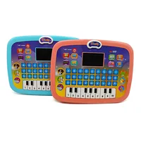 New Children Early Tablet LED Pad  Music Sounding Toy  Gifts  Point Reading Machine  Educational Toys Analog Computer for kids 1