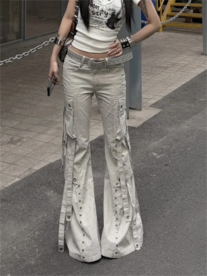 Women Goblin Core Y2k Japanese Design Harajuku Low Rise