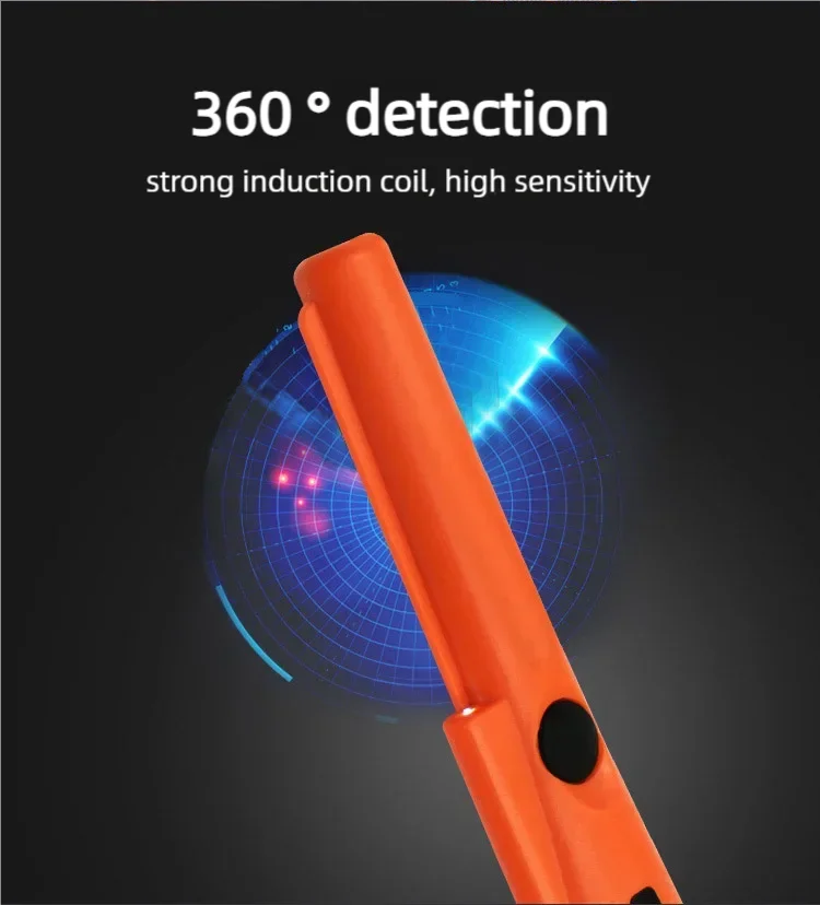 Metal Detector New Metal Detector Pointer Pinpoint GP-pointer Hand Held Metal Detectors Positioning Rod Detector IP68 Waterproof