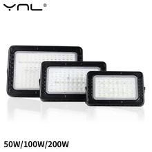 

Led Flood Light 200W 100W 50W Outdoor Floodlight Spotlight AC 220V 240V IP65 Waterproof Modern Focos LED Reflector Street Lamp