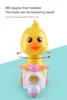 Cartoon Bicycle Clockwork Duck Toy Inertia Friction Car Press to Slide Pull Back Baby Toy Car Moveable Wind Up Toy for Kids Toys 4