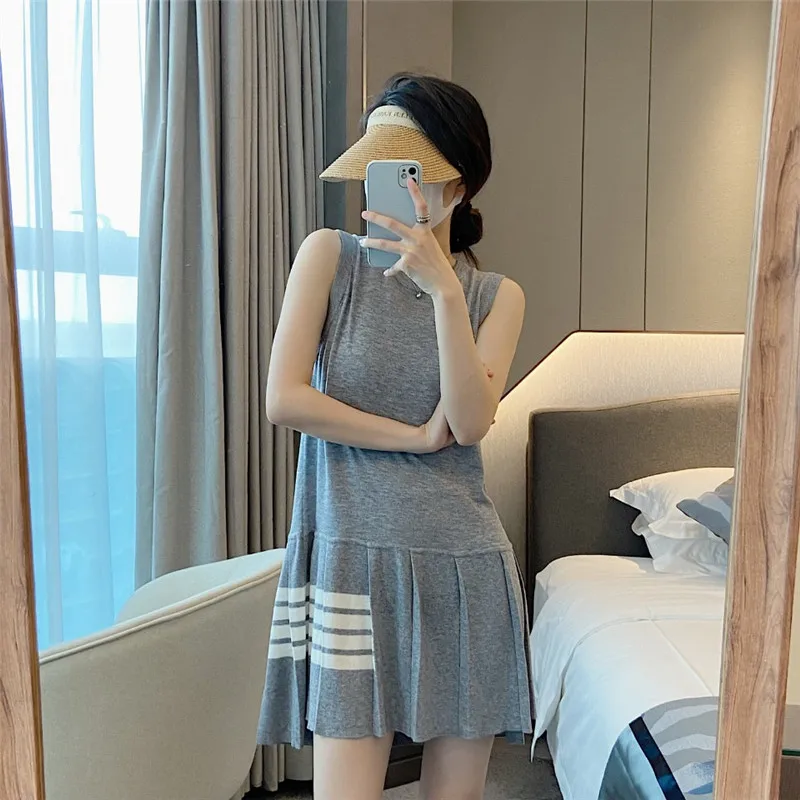 

TB TRAF Dress Women Vintage Summer Dress Sleeveless Bohemian Y2k Women Dress Robe Women's Elegant Casual Summer Long Dress 2022