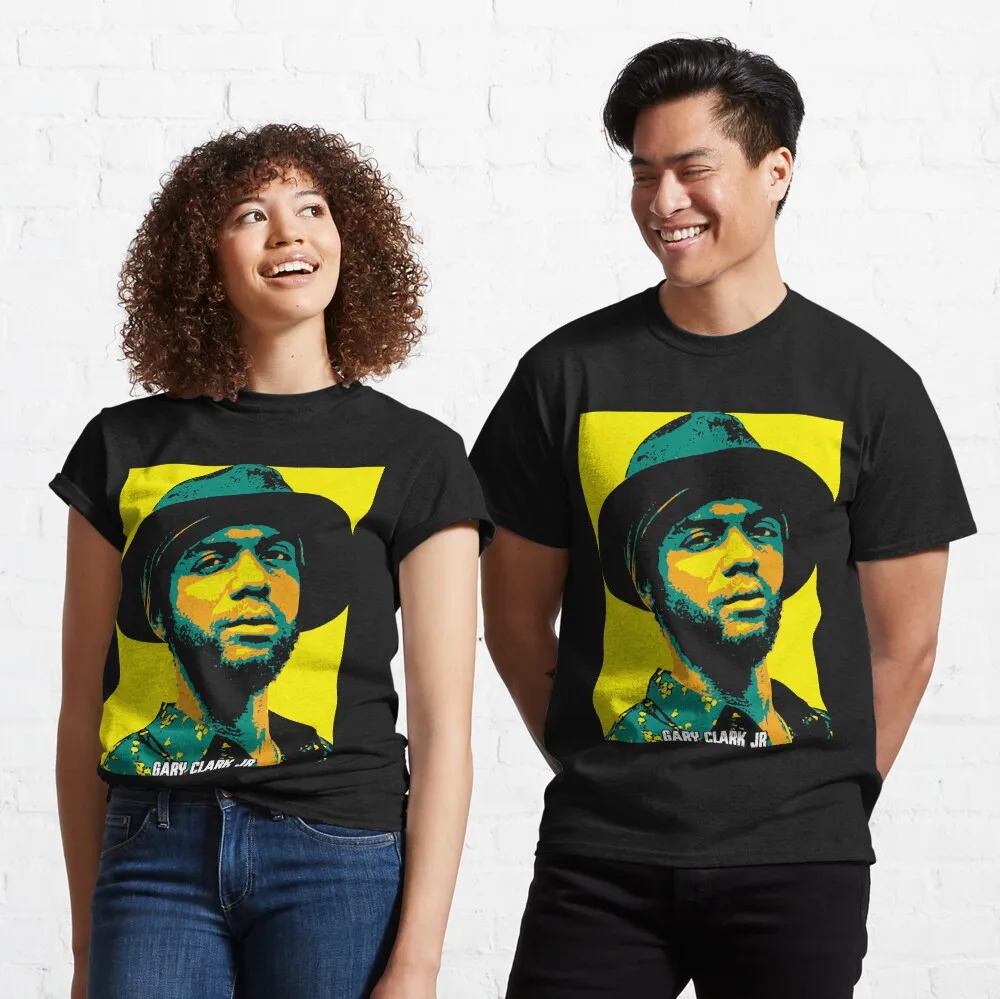 

Gary Lee Clark Jr V.3 Classic T-Shirt Unisex T-shirts For Man Woman Couple Short Summer Tees Casual Cotton New Arrival