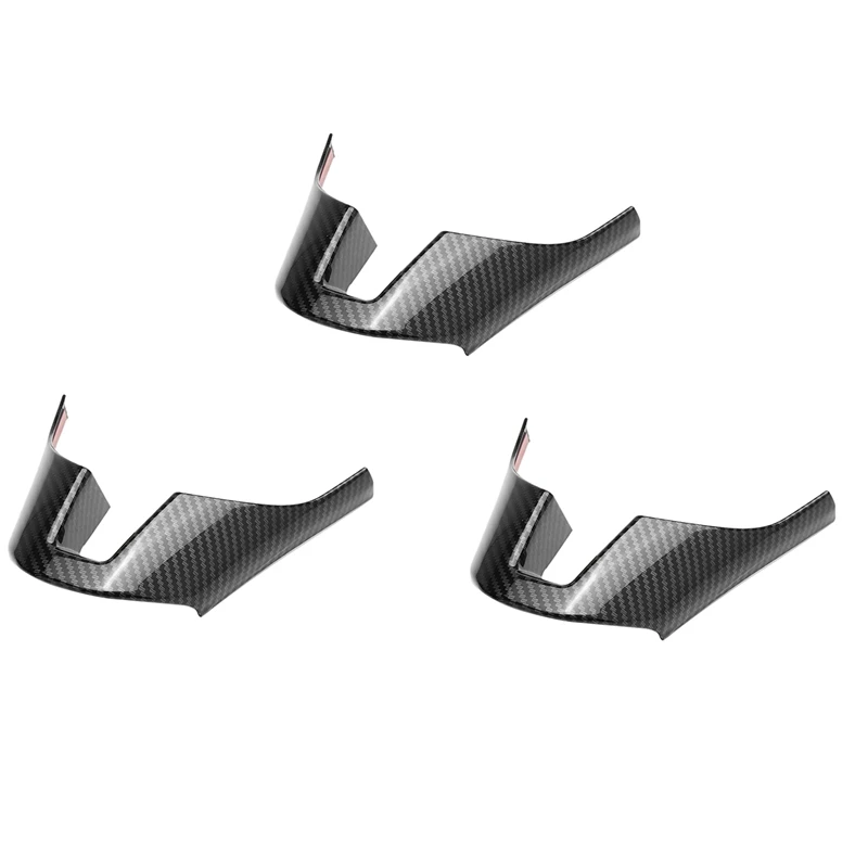 

3x карбоновое рулевое колесо, декоративная рамка, панель панели, отделка для MAZDA 3 Axela 2014 2015 2016