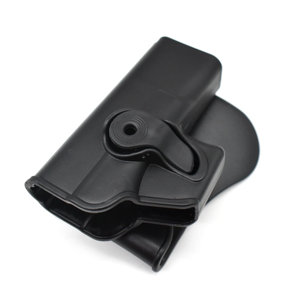 Tactical Defense Retention Gun Holster with Double Magazine Pouch