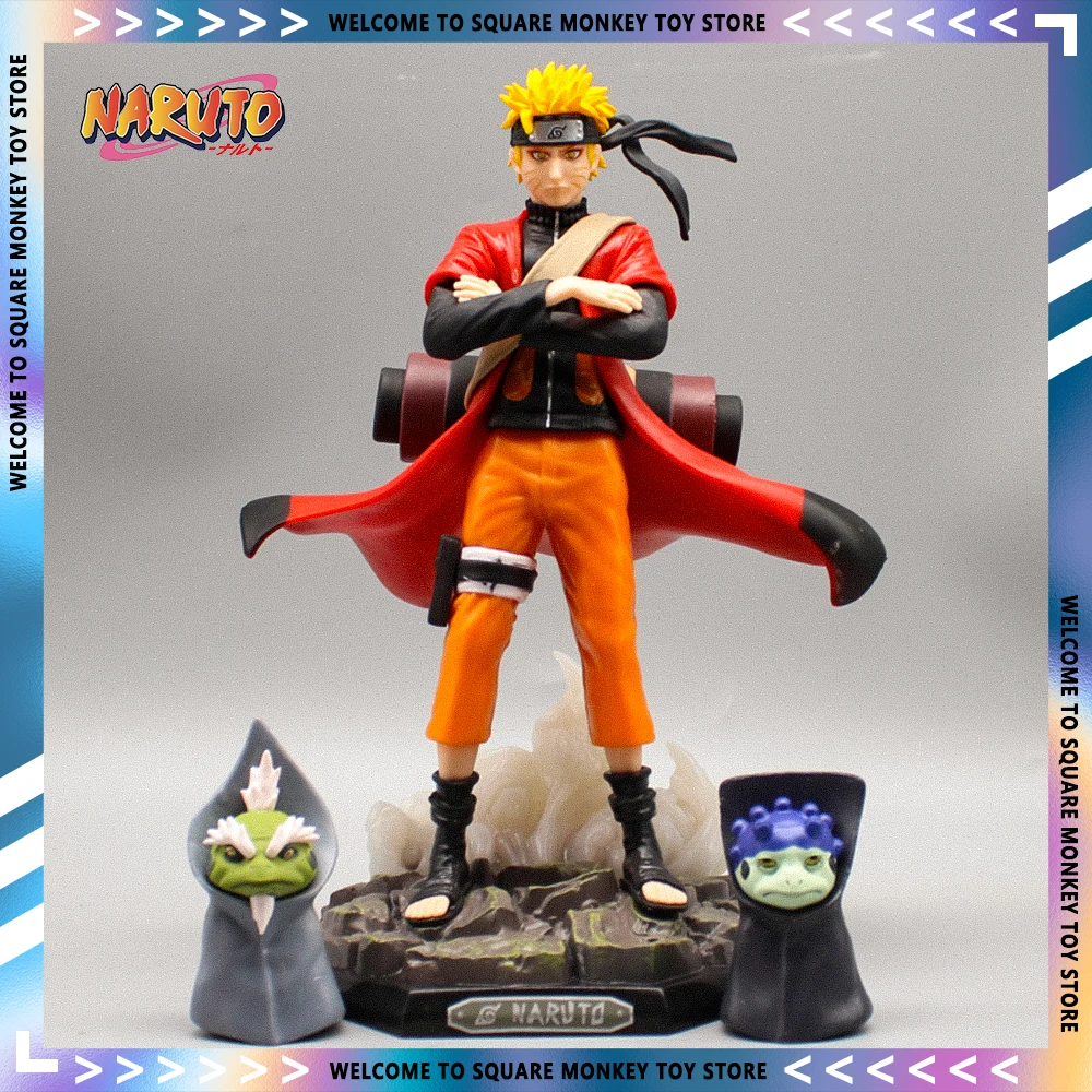 

20cm NARUTO Figures Uzumaki Naruto Anime Figure Pvc Gk Statue Figurine Model Doll Ornament Collection Desk Decora Christmas Gift